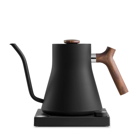 Stagg EKG Electric Kettle  (Matte Black + Walnut)